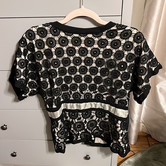 Eci New York Crochet shirt - Picture 2 of 6
